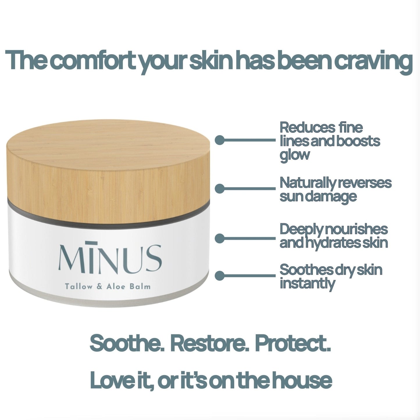 ‍Tallow & Aloe Moisturizing Balm - 2 oz (100% off)